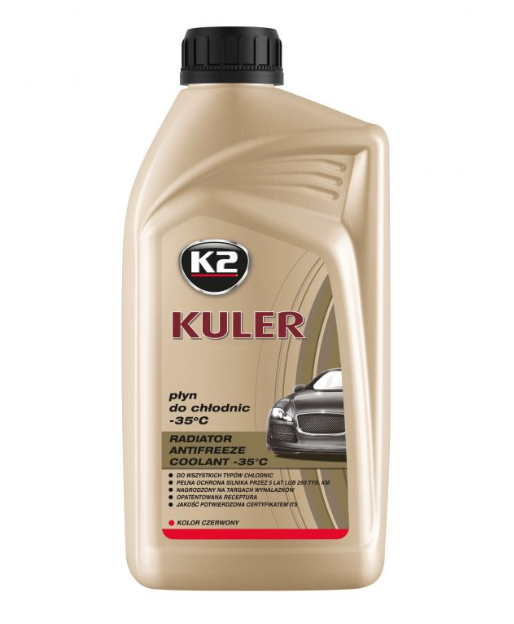 ANTICONGELANTE REFRIG. ROJO KULER 35C G12+ 1L