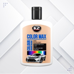 [K020BI] CERA COLOR MAX BLANCO PARA VEHICULO 200ML